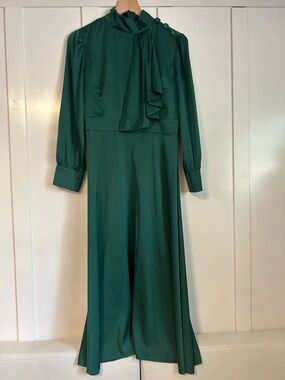 Alexia Admor emerald green midi shift dress